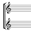 Blank music paper