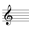 Blank music paper