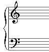 Blank music paper